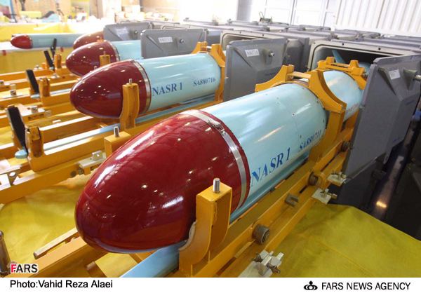 خط تولید موشک کروز نصر یک در سازمان صنایع هوا فضای وزارت دفاع